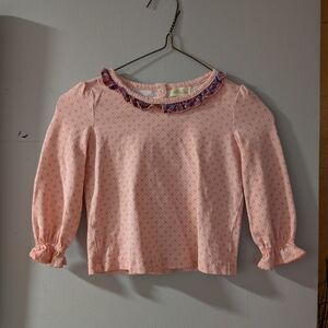 Matilda Jane Pink and Purple Ruffled Top